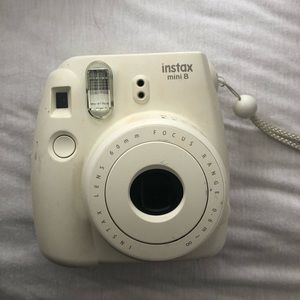 White Polaroid Camera
